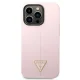 Dėklas Guess Silicone Triangle iPhone 14 Pro 6.1\", violetinis