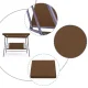 Garden Swing Seat Base Multigarden, 127x100 cm, Brown