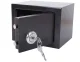 Home Safe with Key Lock, Black
