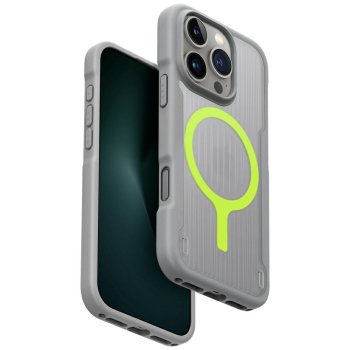 Uniq Combat Active Magclick Case for iPhone 16 Pro - Gray