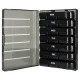 Weekly Pill Organizer and Medicine Container for Tablets, Black