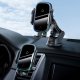 Baseus Smart Vehicle Car Mount Phone Bracket Dashboard Holder with Wireless Charger and Infrared Sensor 15W