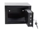 Home Safe with Key Lock, Black