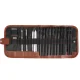 Maaleo 29-Piece Sketching and Drawing Set with Accessories in Roll-up Case