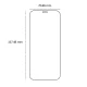 TFO 2.5D Tempered Glass Screen Protector for Honor 400
