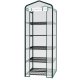 Mini plēves siltumnīca ar 5 plauktiem 23359