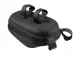 Hard Shell Electric Scooter Handlebar Bag Large Storage Pouch, Black