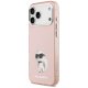 Karl Lagerfeld IML Aquarelle Choupette & Logo MagSafe vāciņš iPhone 17 Pro Max - Rozā | Phone Case Cover Pink