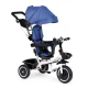 ECOTOYS 3-in-1 Tricycle Stroller with 360° Rotating Seat, Blue