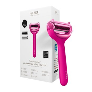 Microneedle Face & Body Roller Geske GK000043MG01 8-in-1 Magenta
