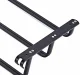 Wall-Mounted Towel Rack, Matte Black