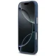 Guess 4G Triangle Logo MagSafe Phone Case Cover iPhone 17 Pro - Blue & Gold