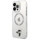 Karl Lagerfeld iPhone 13 Pro Max Case Iconic Karl & Choupette MagSafe, Transparent