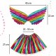 Unicorn Costume for Girls with Tutu Skirt, Wings and Headband, Multicolor