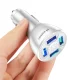 Wozinsky WCCAW 50W 4x USB-A QC Car Charger, White