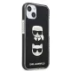 Karl Lagerfeld Karl & Choupette Head Case for iPhone 13 mini, Black