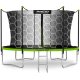Neo-Sport NS-13W231 dārza batuts 404 cm (13 ft) ar iekšējo tīklu un kāpnēm