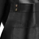 Activeshop K-508 Barber Apron, Eco-Leather, Black