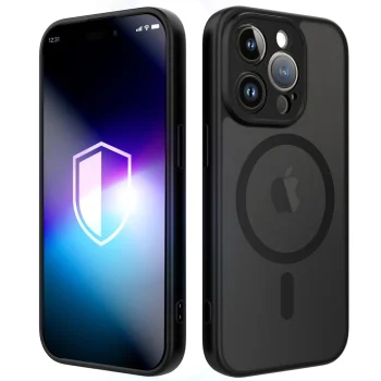 3mk Misty MagCase for iPhone 15 Pro Max, Black