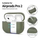 Tech-Protect Silicone Case for Apple AirPods Pro 1 / 2, Green