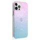 Guess iPhone 12 Pro Max Case 4G 3D Pattern, Blue/Pink