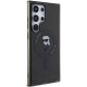 Karl Lagerfeld IML Ikonik MagSafe Case for Samsung Galaxy S24 Ultra, Black