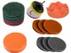 23-Piece Polishing and Cleaning Sponge and Brush Set for Drill