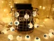 Halloween LED Garland Eyes, 10 LED, 200 cm, White