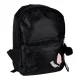 Youth School Backpack with One Compartment, Black