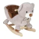 Plush Rocking Bear with Soft Seat and Sound