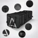 Car Trunk Organizer with Cooler Bag, Black