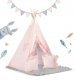 NK-406 Nukido Kids Tipi Tent Play House, Light pink