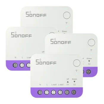 Smart Blind Switch Sonoff MINI-RBS WiFi Matter 4 Pcs