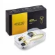 4Fizjo Derma Roller 3in1 Microneedle Mesotherapy Kit, Black/Gold
