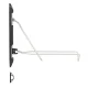 Maclean MC-471 Wall Bike Mount, up to 35 kg, Black