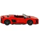 Rastar Audi R8 Spyder 1:14 Building Blocks Set, 1440 Pieces, Red