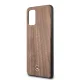 Mercedes Samsung Galaxy S20+ Case Wood Line Walnut, Light Brown