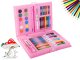 Children’s art set in carry case, 68 pieces, pink