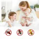 2-Part Door Mosquito Net 120x200cm White