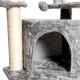 Multi-Level Cat Scratching Post with Bed and Hammock 94cm