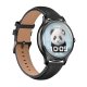 Smartwatch COLMI L28 AMOLED 1.32\" Black Leather & Silicone