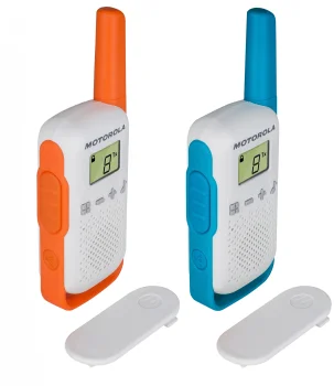 Motorola Talkabout T42 Walkie Talkies, 2-Pack, Red