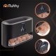 Ruhhy Aroma Diffuser Humidifier with Flame Effect 250ml 26417, Black