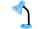 Adjustable School Desk Lamp with Flexible Arm, Blue
