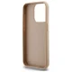 DKNY Quilted Stack Logo iPhone 15 Pro Max Case - Beige