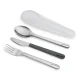 Joseph Joseph GoEat Stainless Steel Travel Cutlery Set, Silver