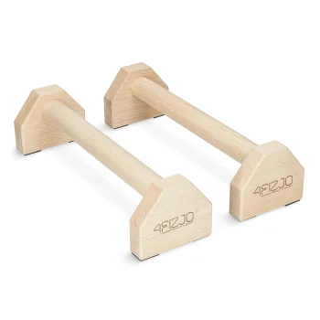 4Fizjo 1932 Wooden Push-Up Bars (Parallettes), 40 cm