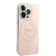Apple iPhone 14 Pro 6.1\" Guess 4G Print MagSafe Case Cover (GUBPP14LH4EACSP) + Charger, Pink