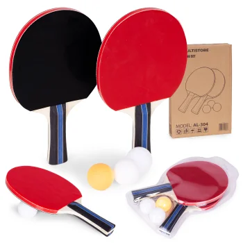 Table Tennis Set (2 Paddles + 3 Balls)