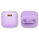 Acefast A53 PD 30W GaN USB-C charger with display - purple